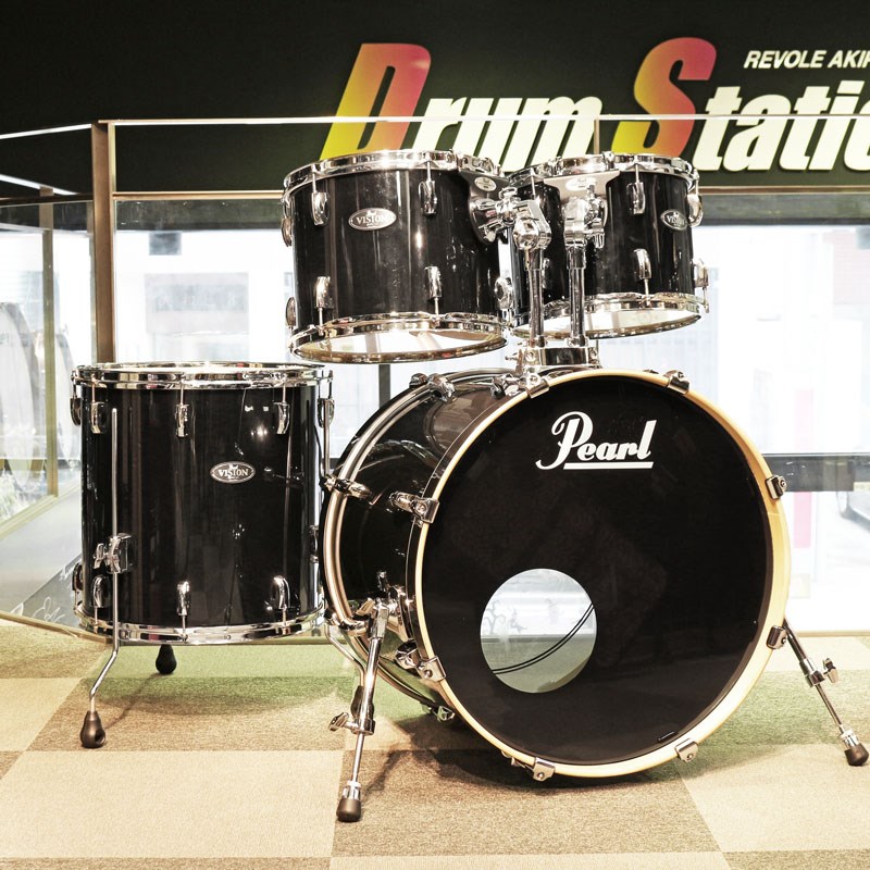 Pearl VISION BIRCH 4pc Drum Kit 22BD，16FT，13TT，12TTの画像